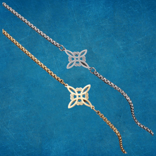 Pulsera Amuleto Nudo De Bruja Celta