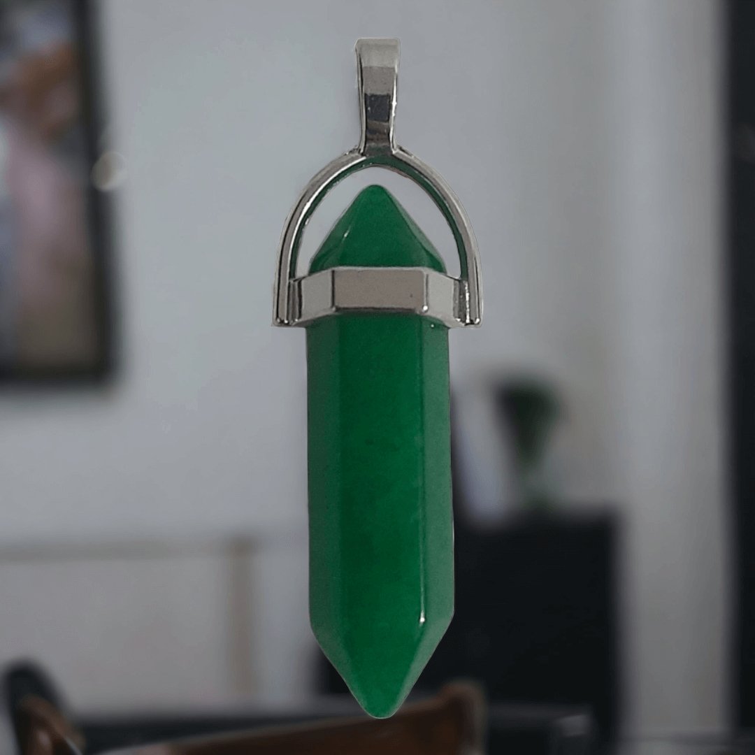 Collar Jade Verde - Diversa Colección
