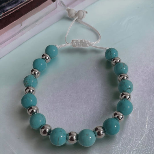 Pulsera Cuarzo Turquesa - Diversa Colección