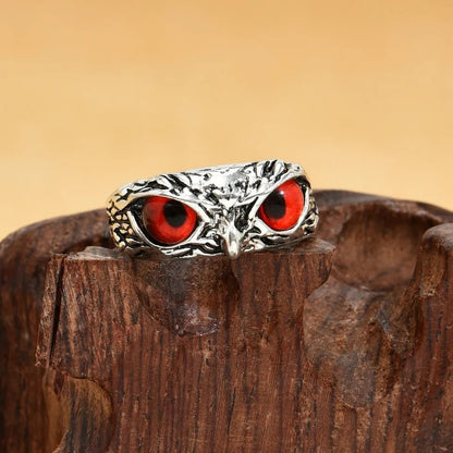Anillo Búho Ajustable - Diversa Colección