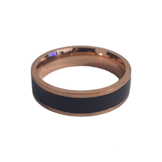 Anillo Línea Oro Rosa - Diversa Colección