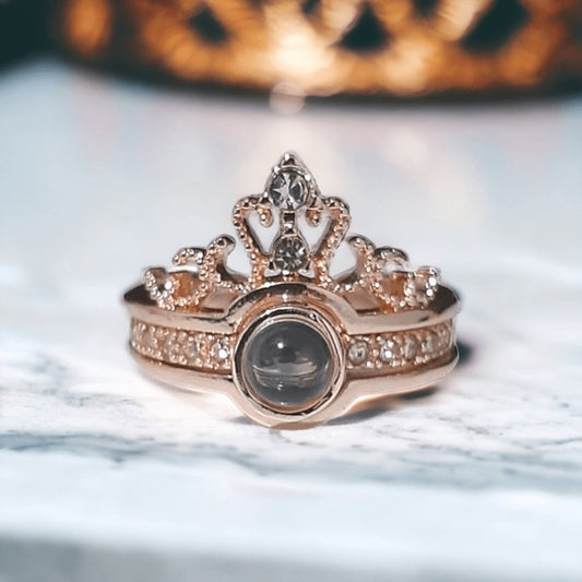 Anillo Proyección 100 Idiomas Te Amo - Diversa Colección