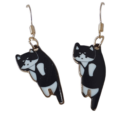 Aretes Gato Negro