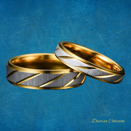 Argollas Sarga Gold & Plated - Diversa Colección