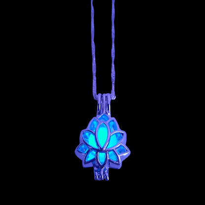 Collar Flor De Loto Luminoso