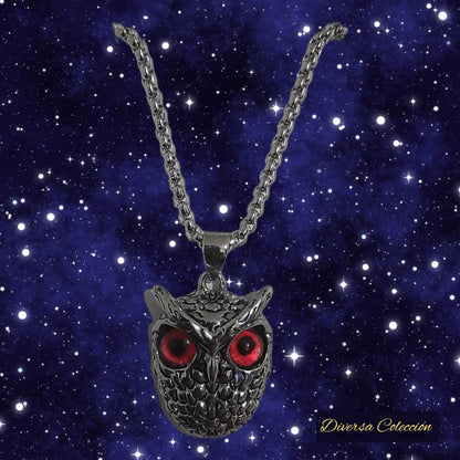 Collar Ojo De Búho - Diversa Colección