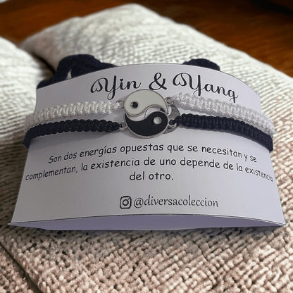 Manillas De Pareja Yin Yang - Diversa Colección