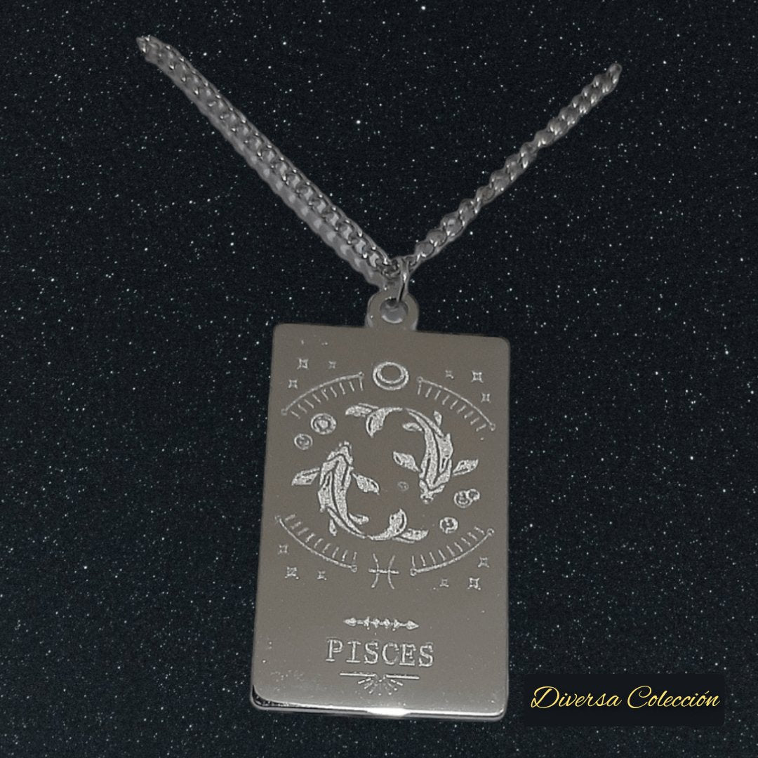 Placa Signo Zodiacal - Diversa Colección
