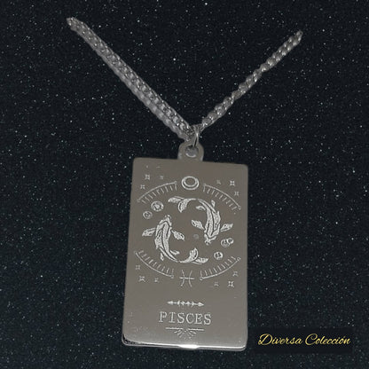 Placa Signo Zodiacal - Diversa Colección