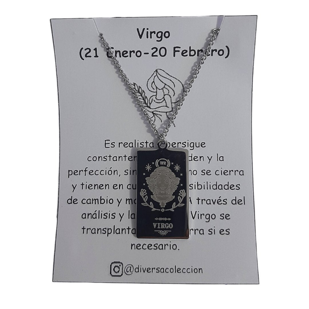 Placa Signo Zodiacal - Diversa Colección