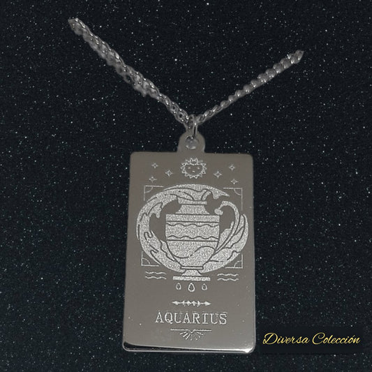 Placa Signo Zodiacal - Diversa Colección