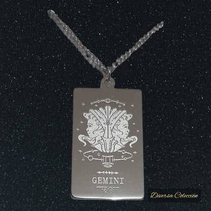 Placa Signo Zodiacal - Diversa Colección