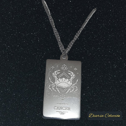 Placa Signo Zodiacal - Diversa Colección