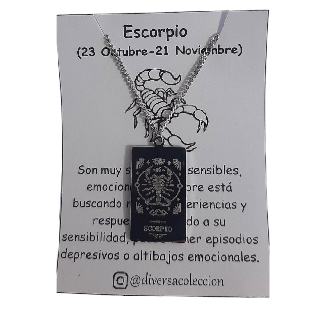 Placa Signo Zodiacal - Diversa Colección