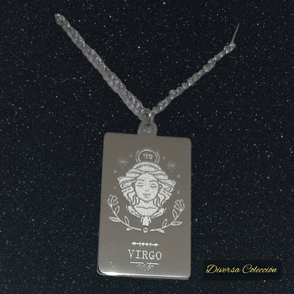 Placa Signo Zodiacal - Diversa Colección