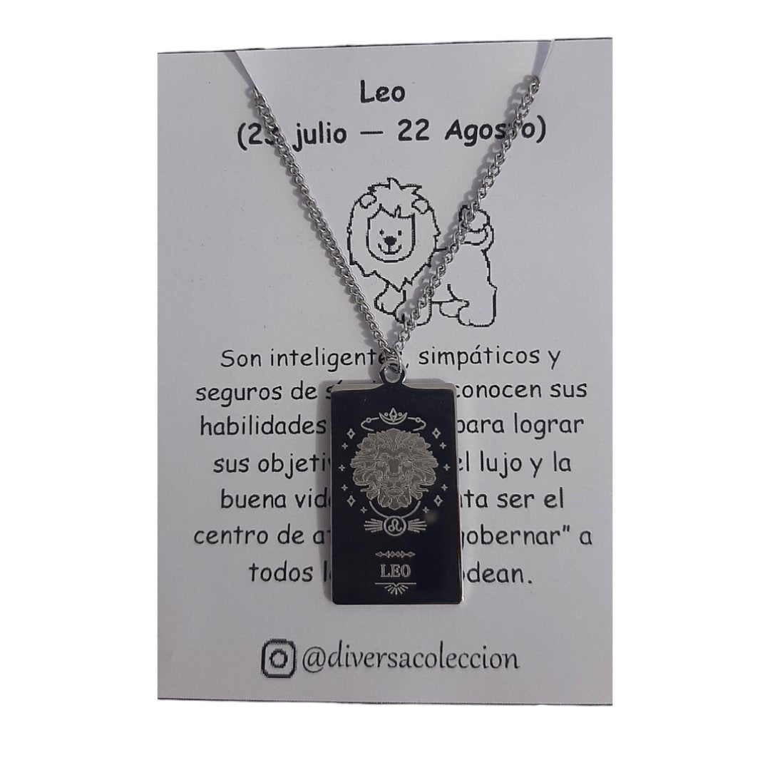 Placa Signo Zodiacal - Diversa Colección