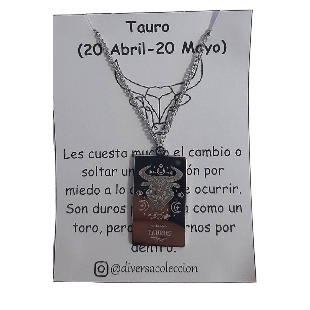 Placa Signo Zodiacal - Diversa Colección