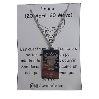 Placa Signo Zodiacal - Diversa Colección