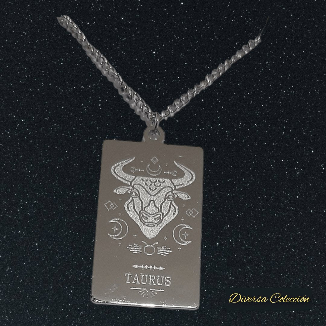 Placa Signo Zodiacal - Diversa Colección