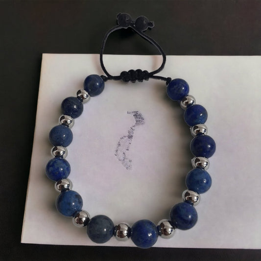 Pulsera Cuarzo Azul - Diversa Colección