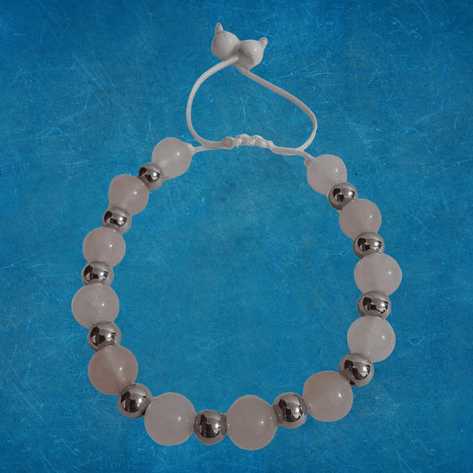 Pulsera Cuarzo Rosa - Diversa Colección