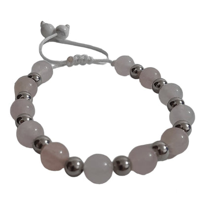 Pulsera Cuarzo Rosa - Diversa Colección