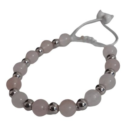 Pulsera Cuarzo Rosa - Diversa Colección