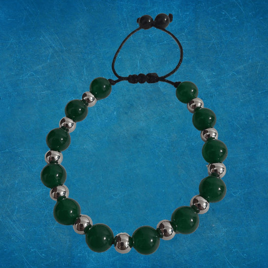 Pulsera Cuarzo Verde Ágata - Diversa Colección