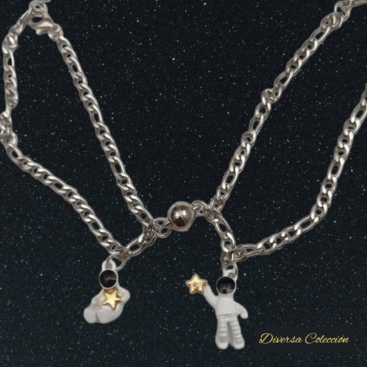Pulseras Astronauta & Estrellas Magnético - Diversa Colección